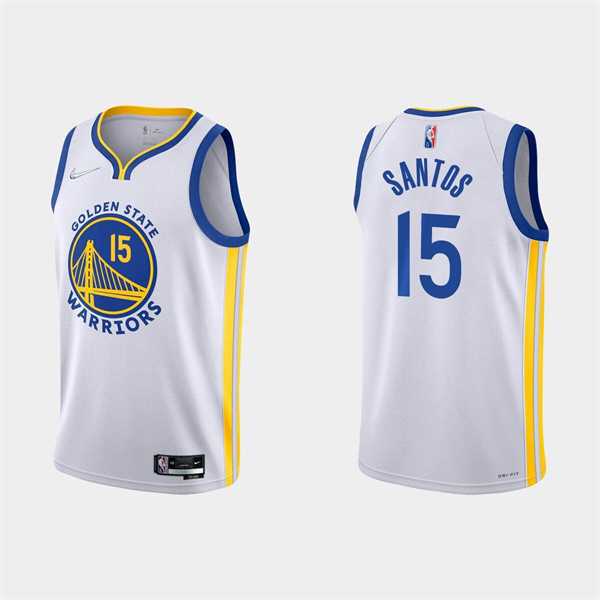 Golden State Warriors #15 Gui Santos 2022 White Stitched Basketball Jersey Dzhi,We sell and wholesale Golden State Warriors #15 Gui Santos 2022 White Stitched Basketball Jersey Dzhi on line form chian!